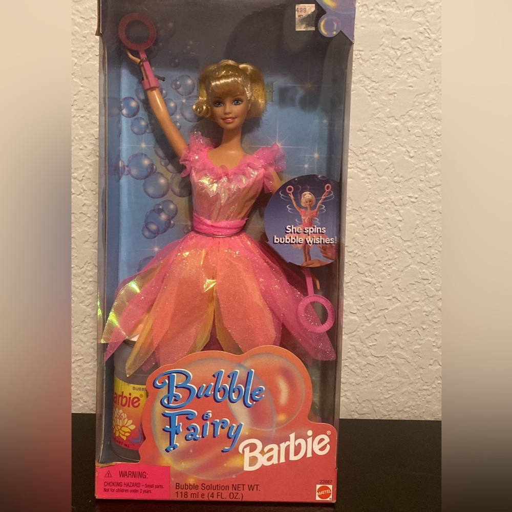 Bubble Fairy Barbie and Pom Pom Barbie